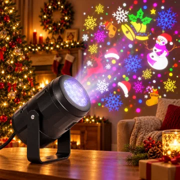 Proyector Navideño PRO LED para Decoración de Exterior e Interior