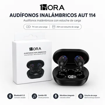 1HORA Audífonos Inalámbricos AUT 114 — imagen 1