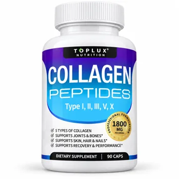 Péptidos de Colágeno Toplux Nutrition · 90 Cápsulas — imagen 1