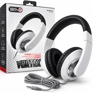 Audífonos Estéreo Tech1 Vortex con Cable de 3.5 mm — imagen 1